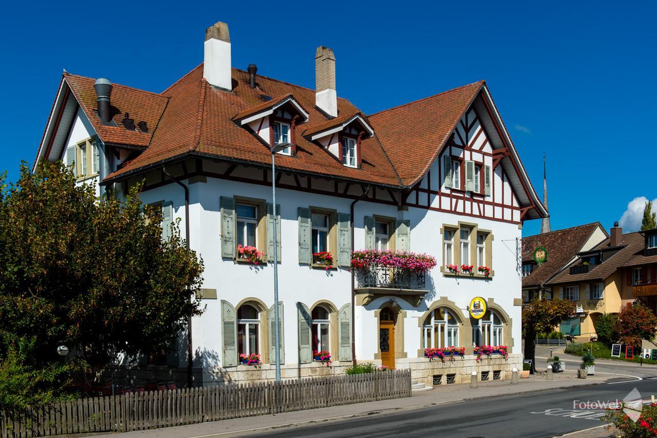 Gasthof Drei Eidgenossen Bosingen Bagian luar foto
